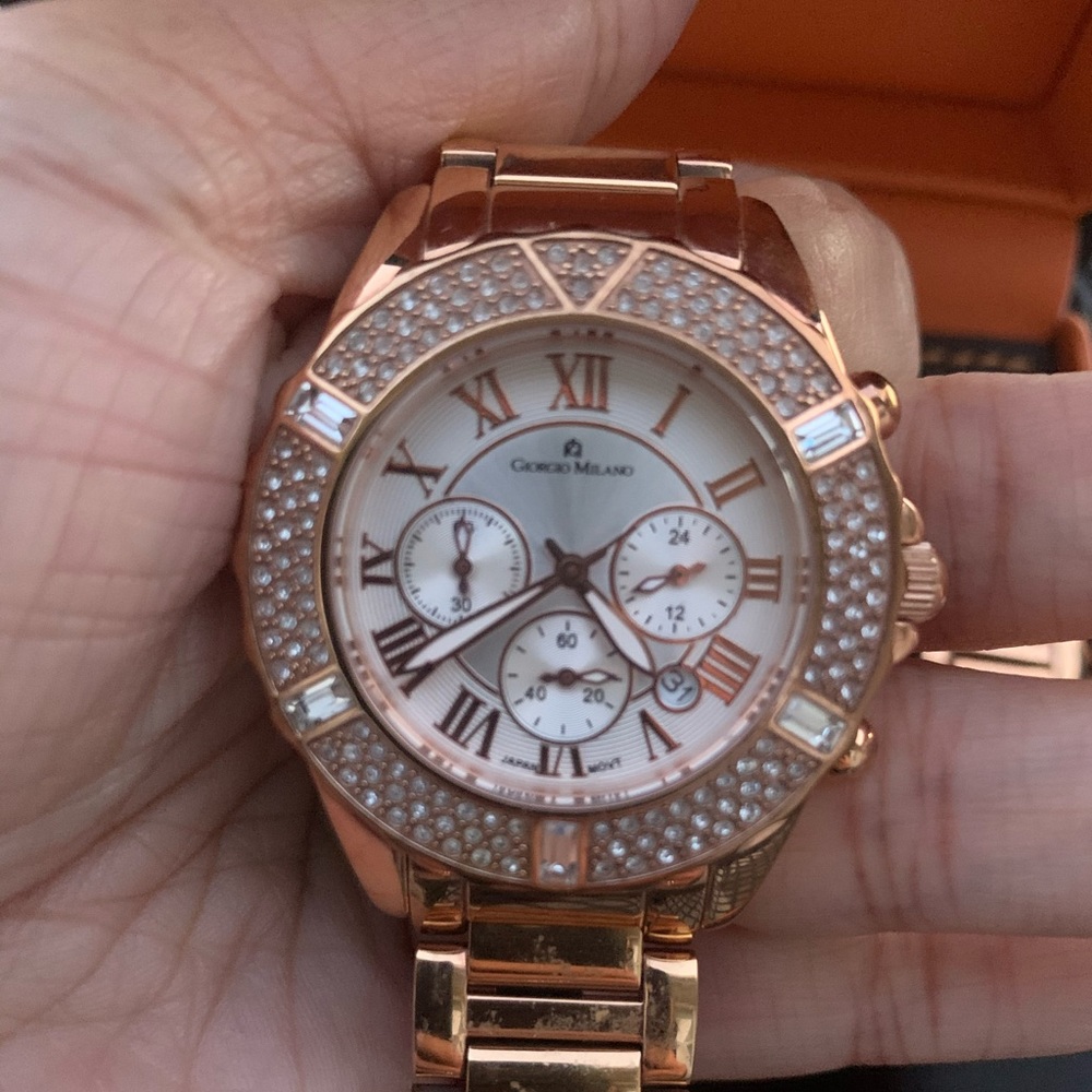 Giorgio Milano Rose Gold Watch
